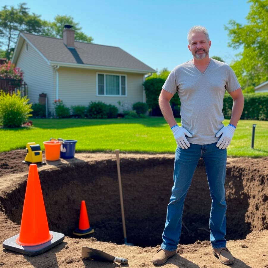 prepare for a septic tank installation