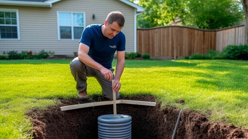 septic tank installation